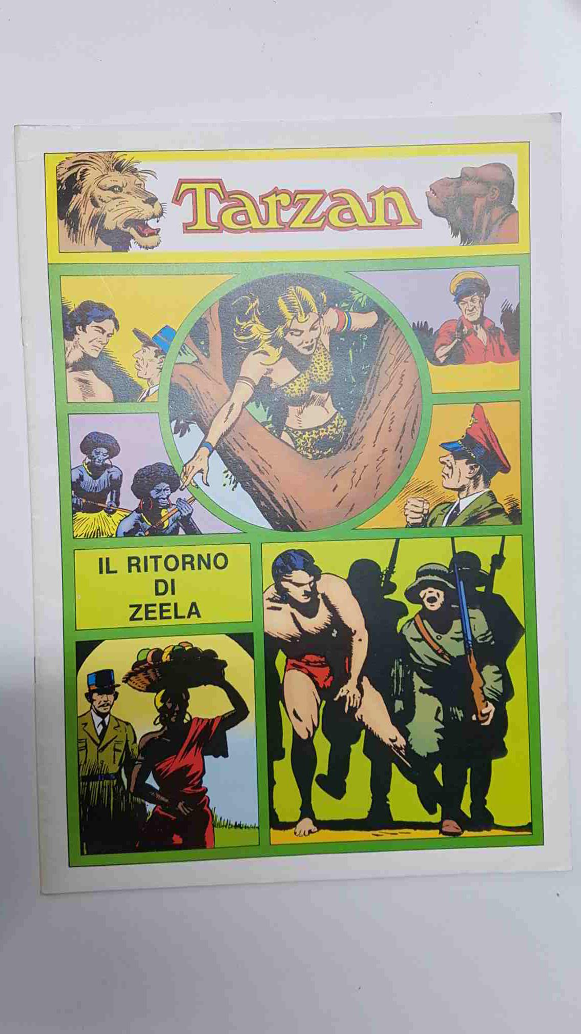 Comic: Tarzan. num 20 Allegato al Fumetto  - il Ritorno di Zeela (1989)