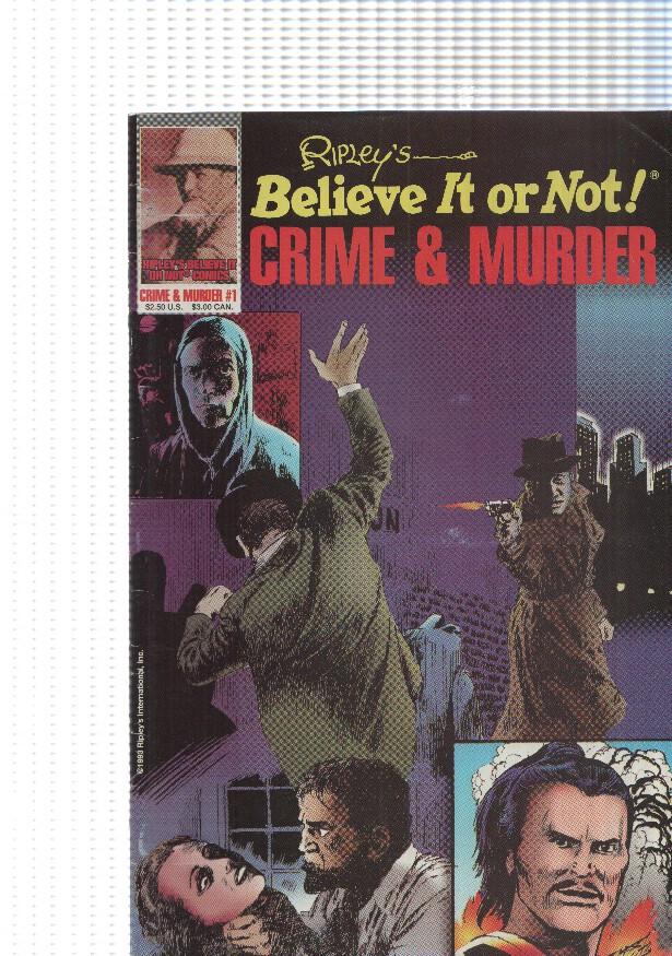 Comic: Ripleys Believe It or Not num 1 vol. 1, Crime and Murder