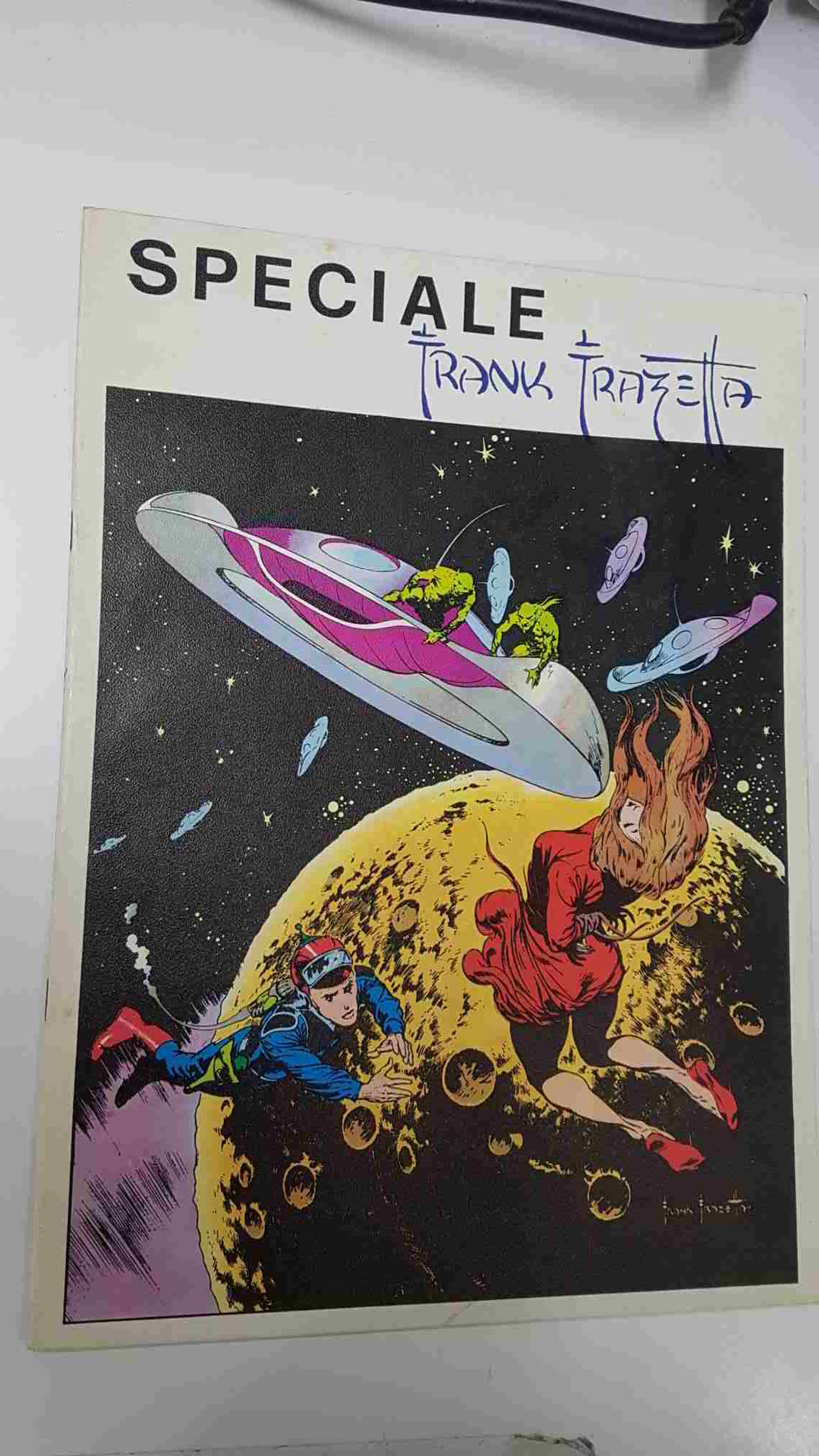 Comic: Speciale Frank Frazetta. illustrazione o fumetto, Dalla preistoria a Indianapolis.