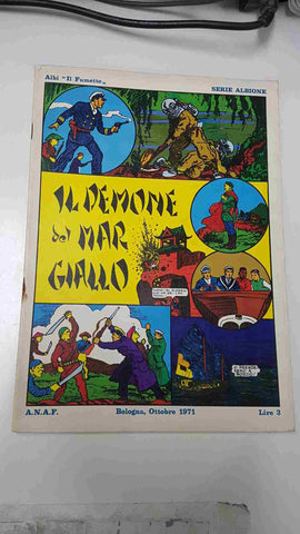 Comic: il Demone del Mar Giallo. Albi Il Fumetto, Serie Albione