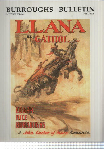 Revista: The Burroughs Bulletin num 68 New Series, Fall 2007 - Llana of Gathol