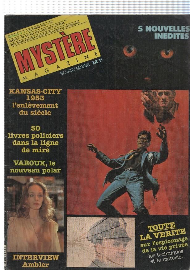 revista: Mystere Magazine, mensuel num 1 - decembre 1981 - 12F. Kansas-City 1953 lenlevement du siecle
