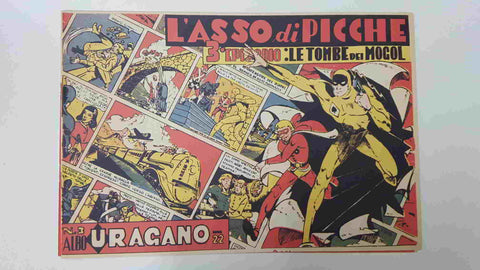 comic: Lasso di Picche num 03 - Le Tombe dei Mogol - Albo Uragano. Hugo Pratt e Oscar Bionda