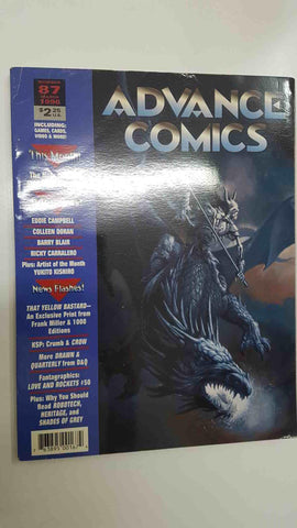 Revista: Advance Comics num 087, march 1996. This month: The New Dragon from TSR