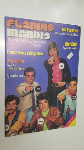 Revista: Flandis Mandis num 03 (1 interior), Invierno 2001 - 2a parte de la biografia de Pepa Flores