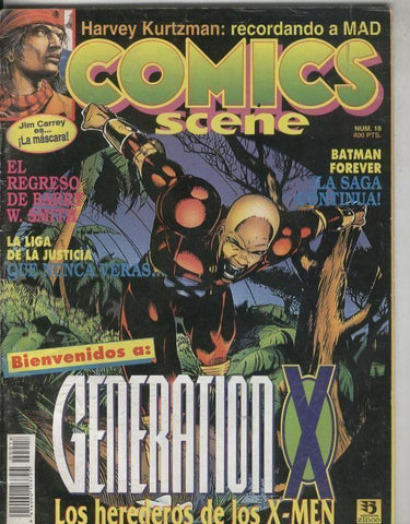 Comics Scene numero 18: El regreso de Barry W. Smith, Generation X los herederos de los X Men