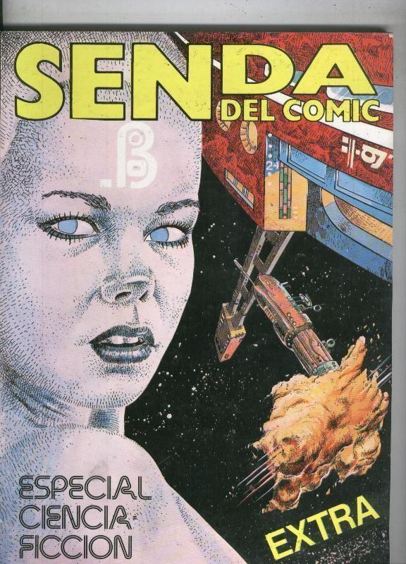 Revista comic adulto: Senda del Comic numero especial ciencia ficcion
