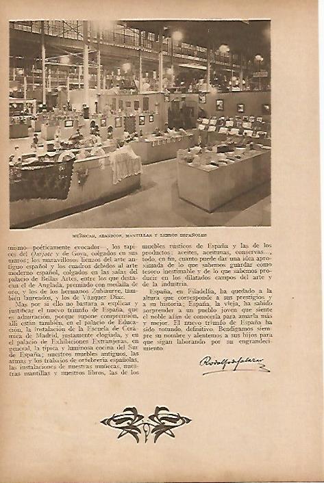 LAMINA BLANCO Y NEGRO 7646: Sala de muñecas mantillas y libros españoles