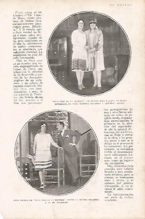 LAMINA BLANCO Y NEGRO 7711: Escenas de Poca cosa es un hombre