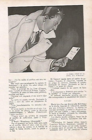 LAMINA BLANCO Y NEGRO 7739: Ilustracion de J. Campo Moreno