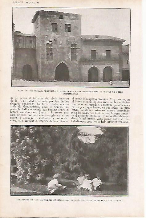 LAMINA BLANCO Y NEGRO 7747: Casa de los Borjas