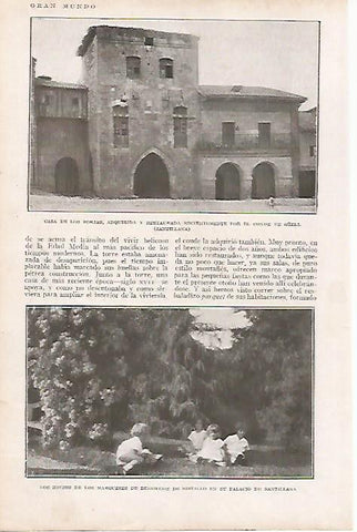 LAMINA BLANCO Y NEGRO 7747: Casa de los Borjas