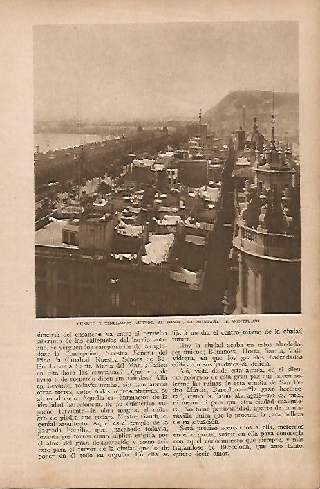 LAMINA BLANCO Y NEGRO 8060: Puerto de Barcelona
