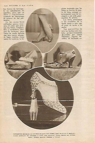 LAMINA BLANCO Y NEGRO 8098: Modelos de zapatos
