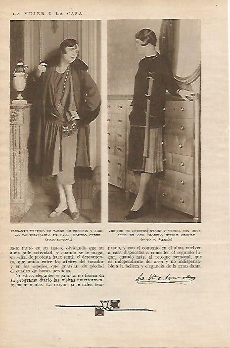 LAMINA BLANCO Y NEGRO 8099: Vestidos de crespon