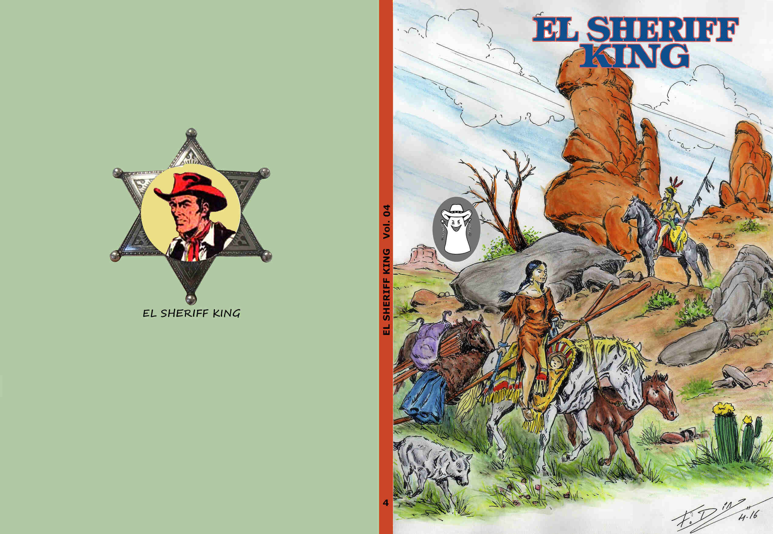 El Sheriff King volumen 04 (color bitono)