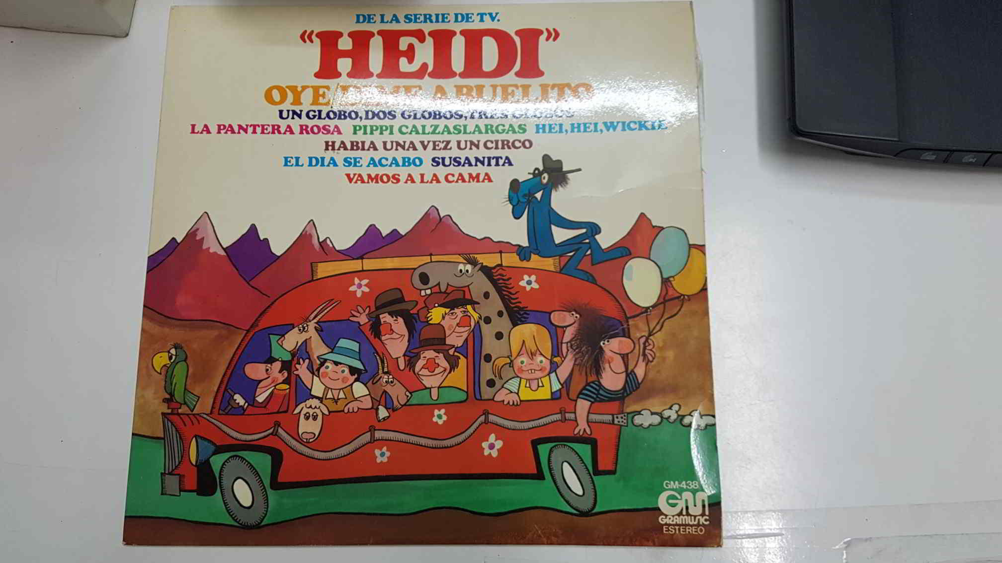 LP: Heidi, Oye-Dime Abuelito. De la Serie de TV