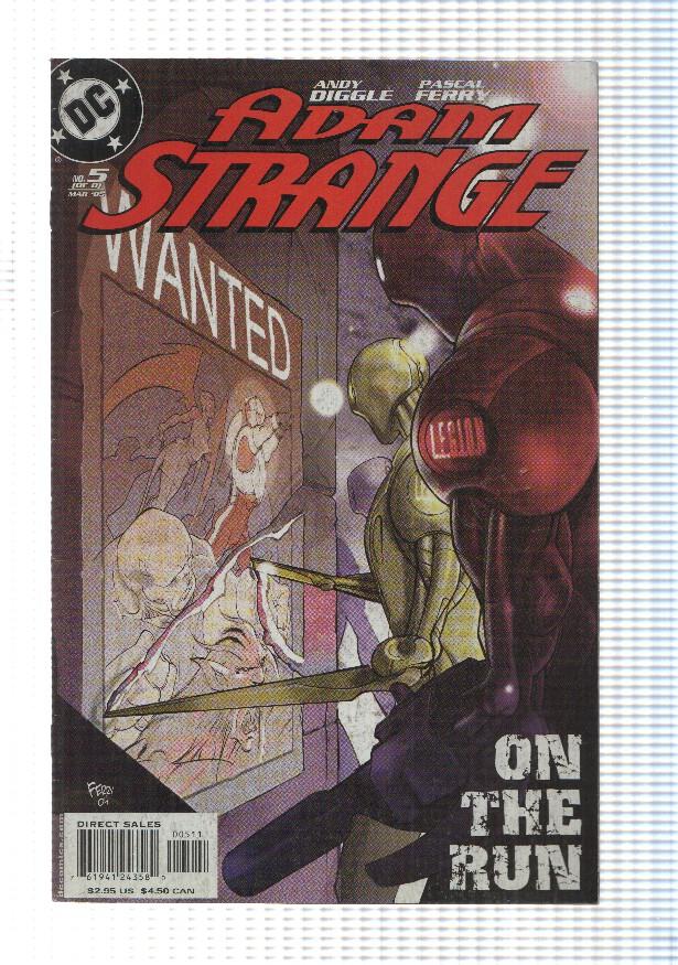 DC Comics: Adam Strange num 05 de 81, mar 05 - On the Run