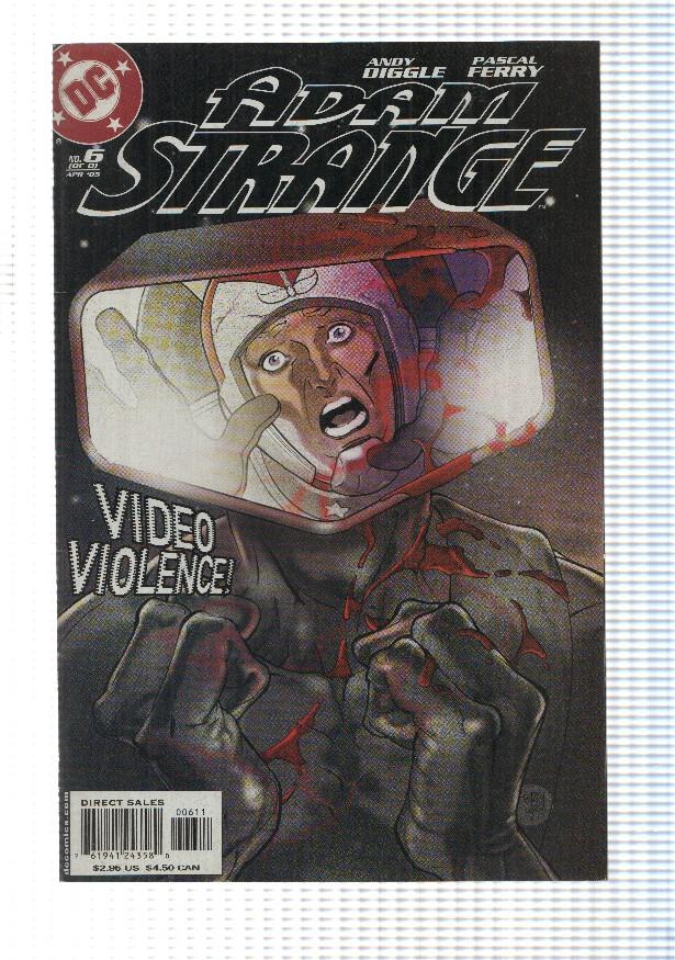 DC Comics: Adam Strange num 06 de 81, apr 05 - Video Violence