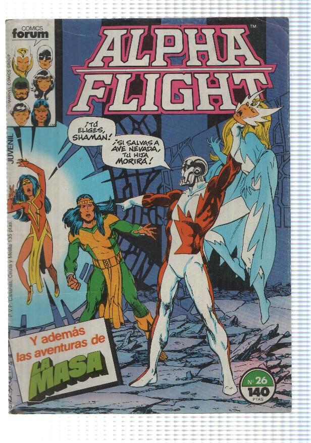 Marvel, Forum: Alpha Flight num 26 (num 2 atras) - Traicion