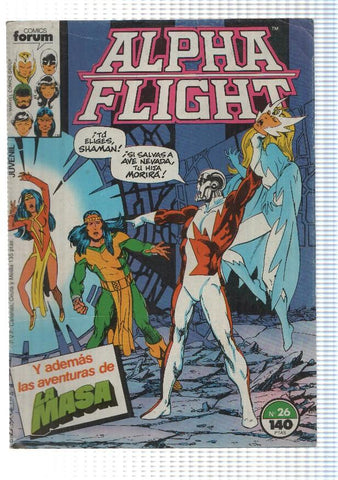 Marvel, Forum: Alpha Flight num 26 (num 2 atras) - Traicion