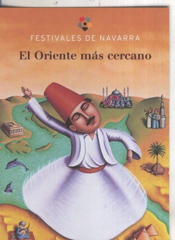 Postal 5809 : Publicitaria festivales de Navarra: el oriente mas cercano