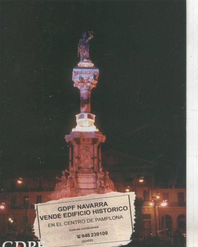 Postal 005767 : Publicitaria GDPF Navarra