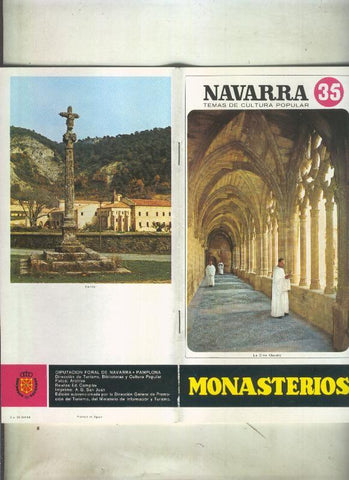 Navarra temas de cultura popular numero 035: Monasterios