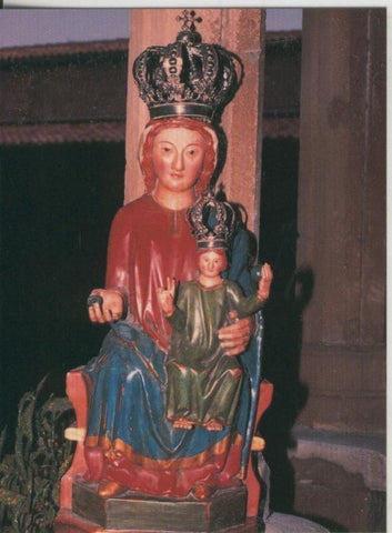 Postal 008684: Virgen Nuestra Sra del Socorro, patrona de los labradores de Sangueza, Navarra