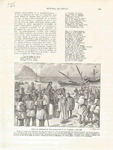 LAMINA 4748: Toma de Navarra por Fernando IV de Castilla