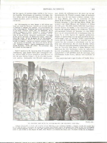 LAMINA 4795: El infante Don Juan es aclamado Rey de Navarra
