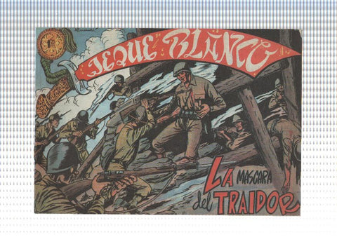 Facsimil: Jeque Blanco numero 031: la mascara del traidor