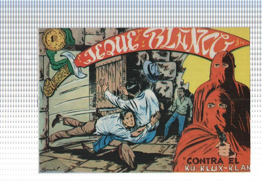 Facsimil: Jeque Blanco numero 075: Contra el Ku Klux Klan