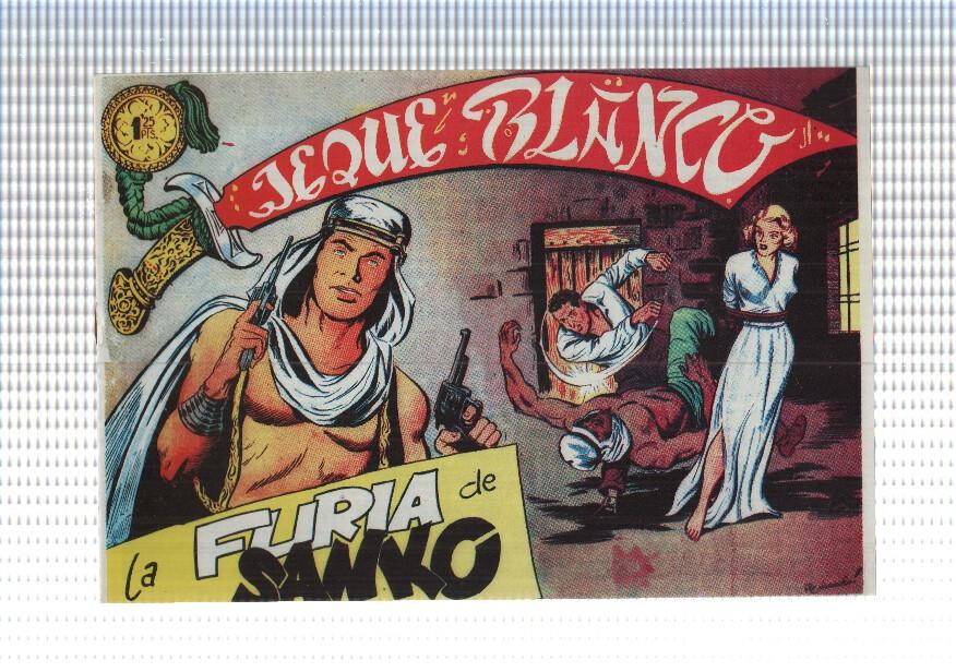 Facsimil: Jeque Blanco numero 100: La furia de Sanko