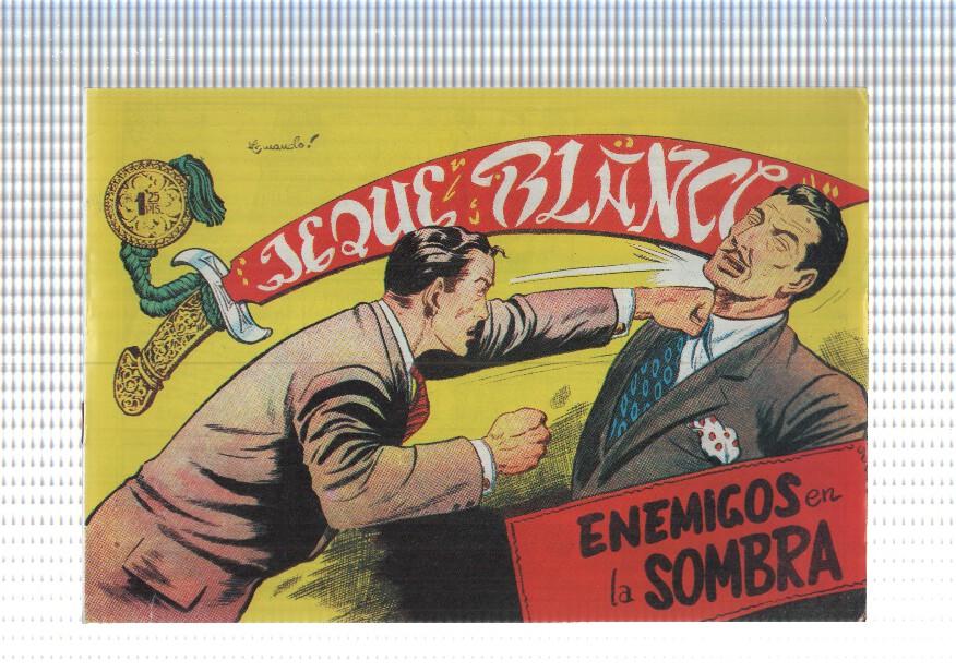 Facsimil: Jeque Blanco numero 123: Enemigos en la sombra