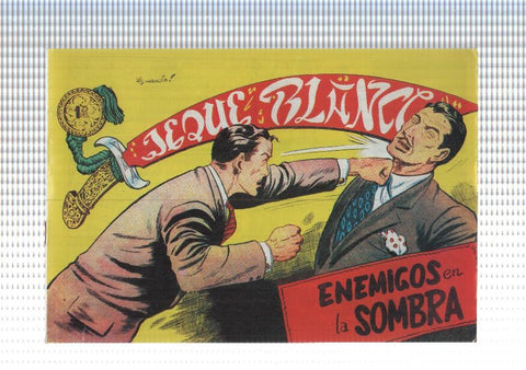 Facsimil: Jeque Blanco numero 123: Enemigos en la sombra