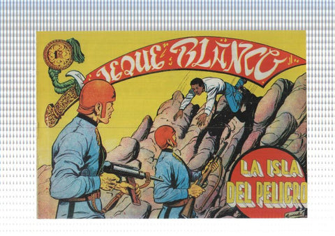 Facsimil: Jeque Blanco numero 125: La isla del peligro