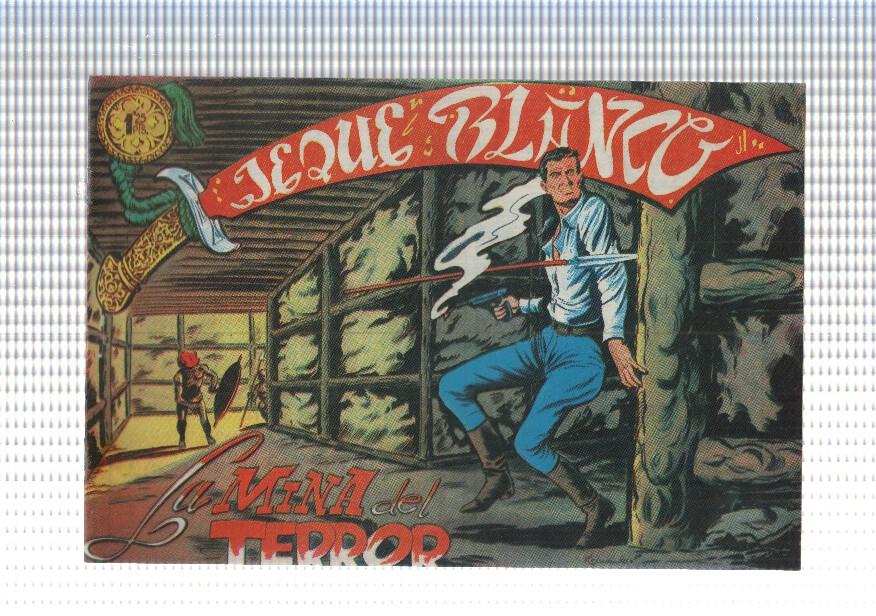 Facsimil: Jeque Blanco numero 129: La mina del terror