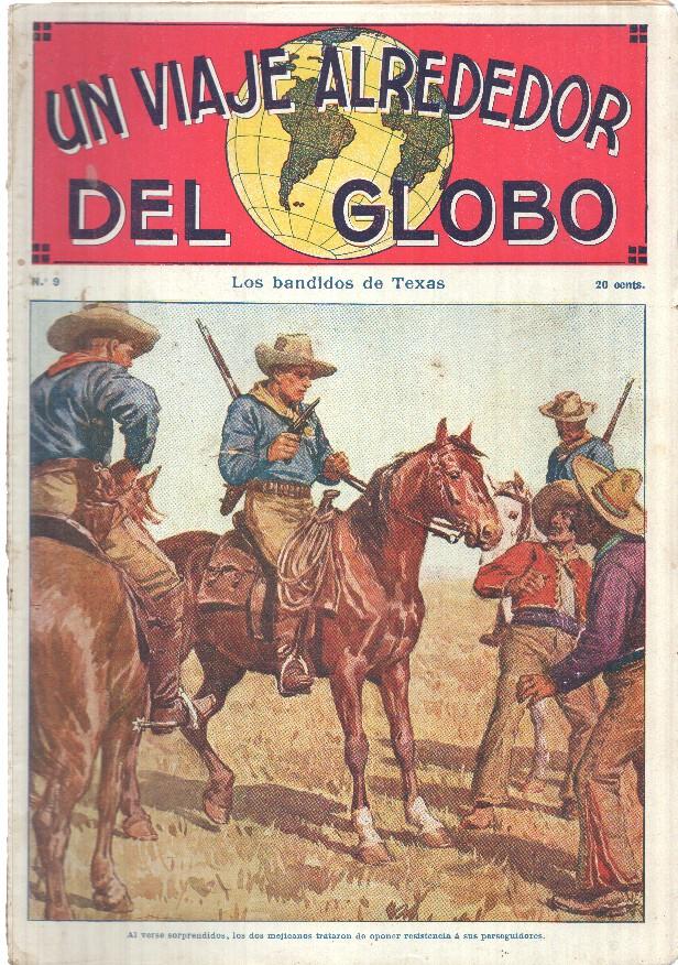 Un viaje alrededor del globo numero 09: Los bandidos de Texas
