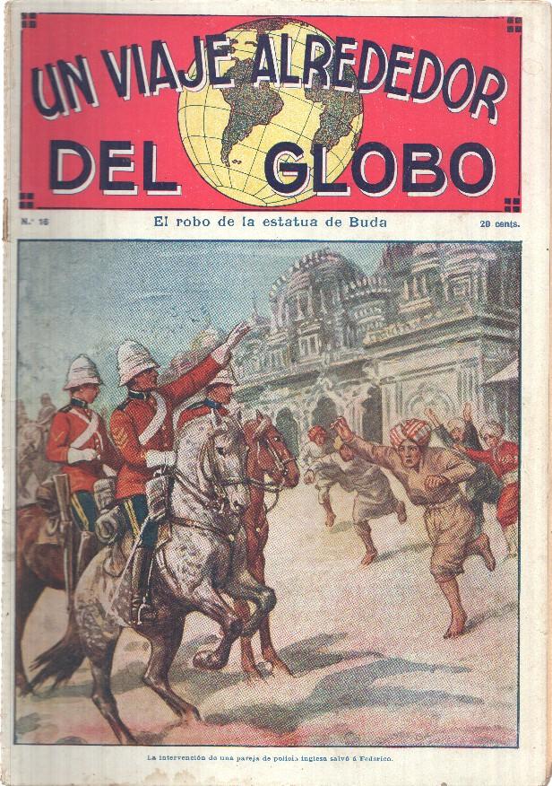 Un viaje alrededor del globo numero 16: El robo de la estatua de Buda