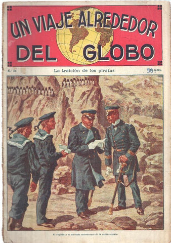 Un viaje alrededor del globo numero 24: La traicion de los piratas