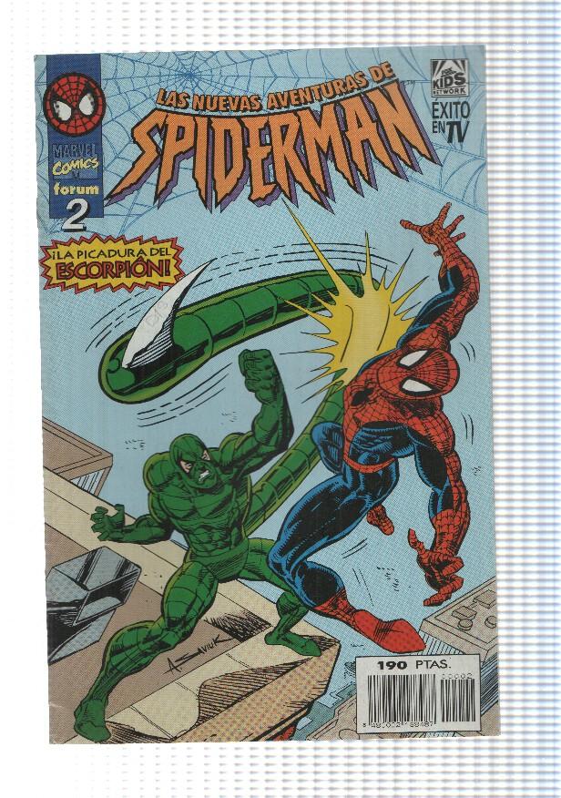 comic, forum: num 02 Las Nuevas Aventuras de Spiderman - El Aguijon del Escorpion