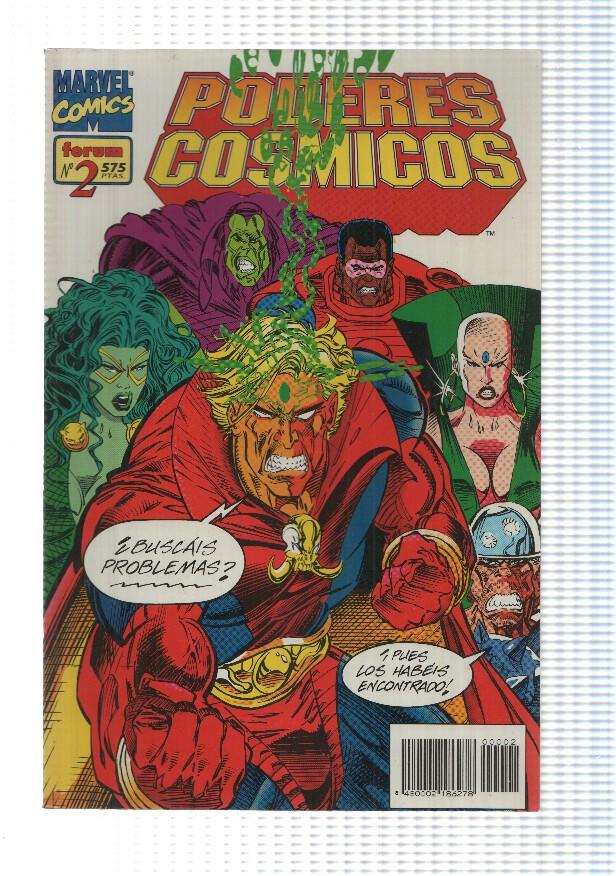 Marvel, Forum: Poderes Cosmicos num 02 vol 2 - Estela Plateada