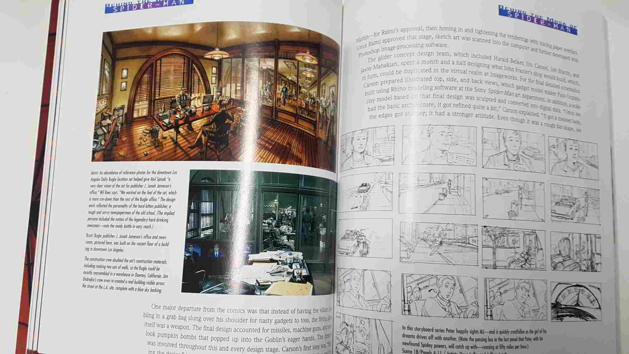 Libro: Behind the mask of Spider-Man. The secrets of the movie. Foreword by Stan Lee