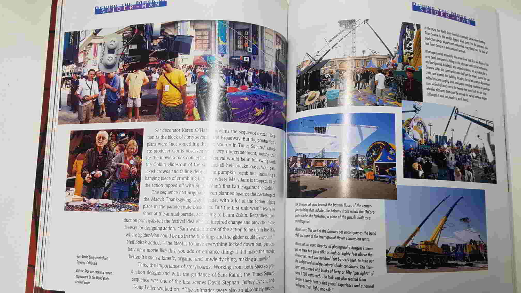 Libro: Behind the mask of Spider-Man. The secrets of the movie. Foreword by Stan Lee