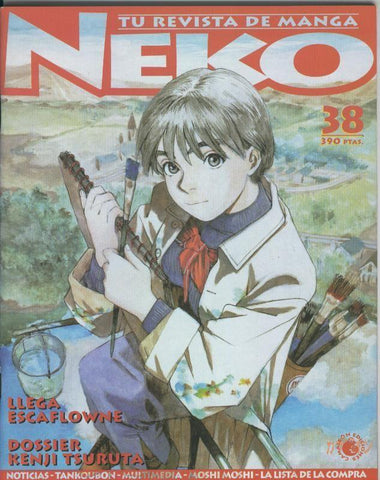 Neko revista sobre manga numero 38: Dossier Kenji Tsuruta