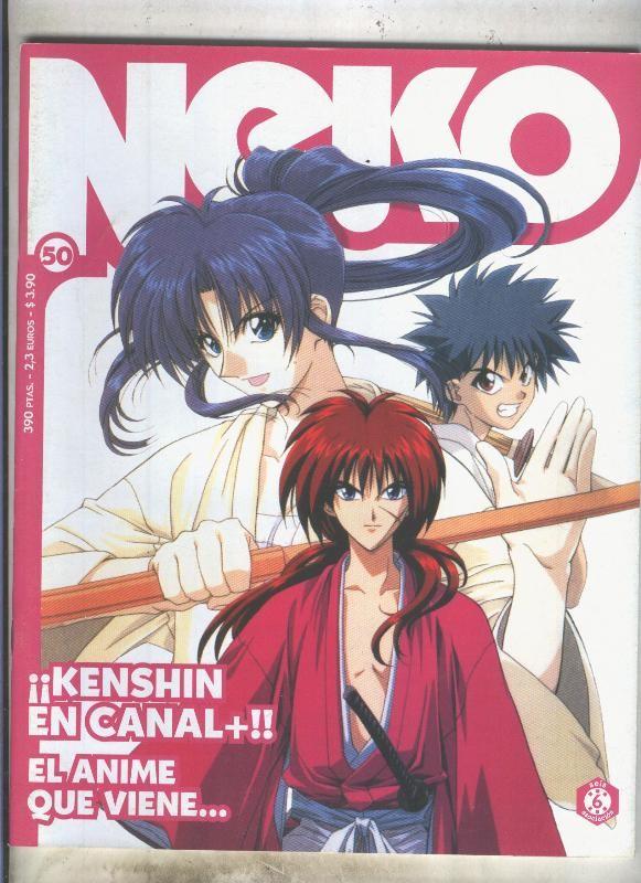 Neko revista sobre manga numero 50