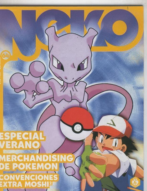 Neko revista sobre manga numero 64: Merchandising de Pokemon