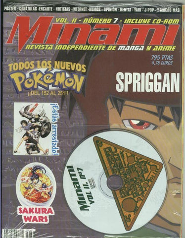 Minami revista de manga volumen II numero 07