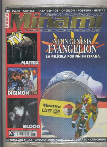 Minami revista de manga volumen II numero 37